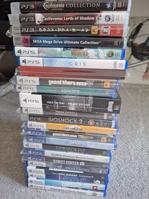 23x PS4 PS5 PS3 Spiele aus Sammlung Yakuza Castlevania 10x SEALED Gris Disney