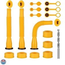 Gas Can Spout Replacement,Fuel Can Spout,Gas Tank Nozzle,Gas Tank Spout,3Kit-...