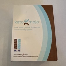 New Keto-Mojo GK Blood Glucose  B Ketone Dual Monitoring System Kit Bluetooth