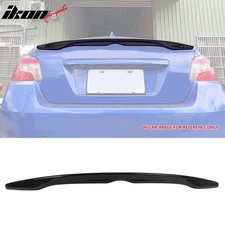 Fits 12-16 Subaru Impreza & 15-21 WRX D2 Style Trunk Spoiler Painted #D4S Black
