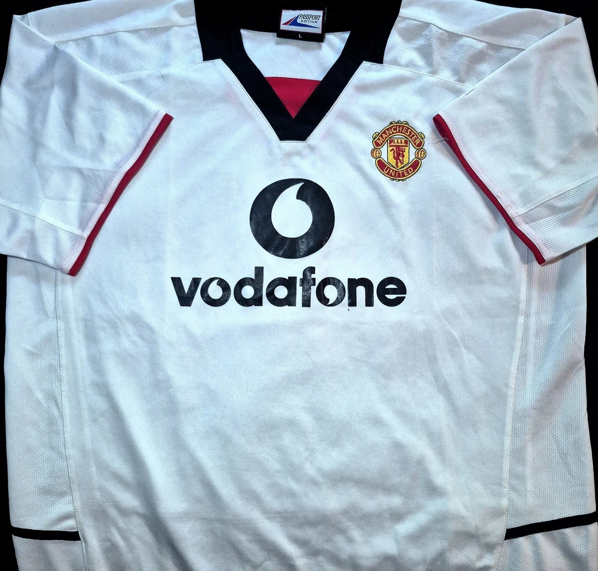 Nike White Manchester United International Club Soccer Fan Apparel