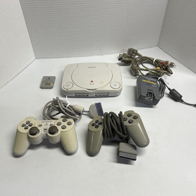 Sony PlayStation PSOne Slim SCPH-101 Console TESTED Working