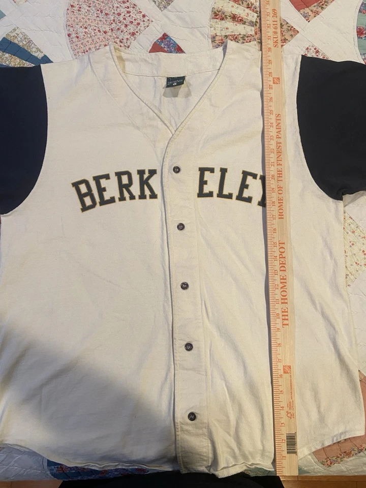 Camiseta de béisbol vintage de Cal Berkeley años 90 para hombre talla grande Foto 3 de 4