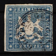 W&uuml;rttemberg 32 Stamped #KY459