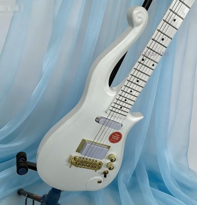 Hot White prince Electric Guitar Pearl White Mahogany Body Gold part free ship