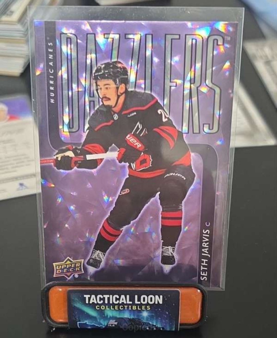 2025-26 Upper Deck Series 2 - Dazzlers Seth Jarvis #DZ-51 Holiday
