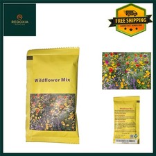 Vibrant Mixed Wildflower Seeds for Pollinators, Butterfly Bee Garden, 5g Packet 1398.00 per kilo