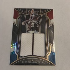 2021 Panini  Jake Cronenworth Jumbo Patch Rookie Card /99 Red White Blue