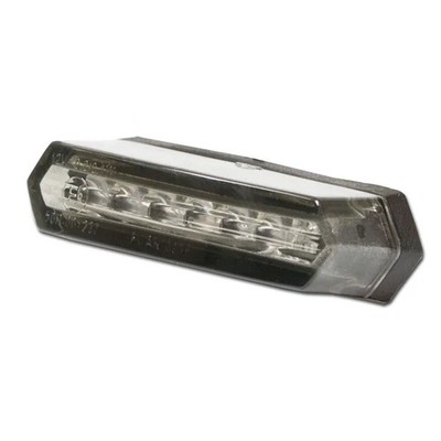 LED Mini Rücklicht Rough, getönt, ohne KZB, Maße: B 50xH 18xT 20 mm