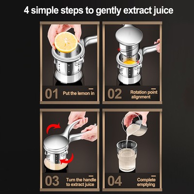 Multifunktionale manuelle Entsafter für Granatapfel für Zitrone Orange Geträn