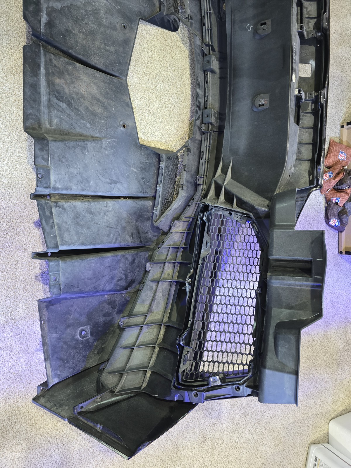 2012-16 Lamborghini Aventador Rear Bumper With Grills And Lower Diffuser