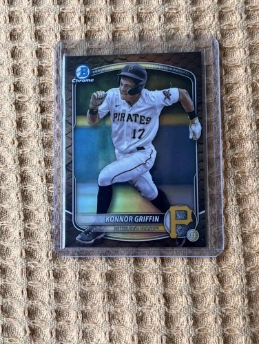 2025 Bowman - Chrome Prospects Konnor Griffin #BCP-86 Reptilian Refractor