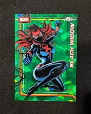 2026 Topps Chrome Marvel Sapphire Edition #16 Black Widow Green Sapphire /99