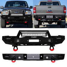 Vijay For 1998-2011 Ford Ranger New Frontrear Bumper Wwinch Plateled Lights