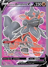 Holofoil - Hisuian Arcanine V (Full Art) - 179/195 / NM / English