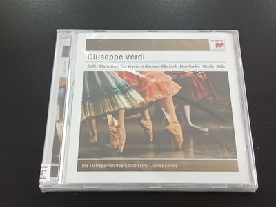 J.LEVINE/METROPOLITAN OPERA ORCH. - VERDI-BALLET MUSIC FROM THE OPERAS CD NEW!