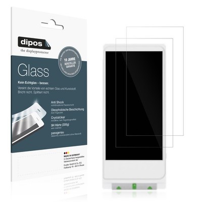 2x Schutzfolie für Clover Flex Pocket - Anti-Shock 9H Folie dipos Glass