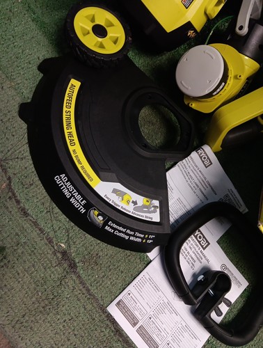 Ryobi PCLCK202K ONE+ 18V Recortadora/Cortadora de Cuerdas y Soplador Ventilador Jet - Solo Herramientas, NUEVO - Imagen 2 de 19
