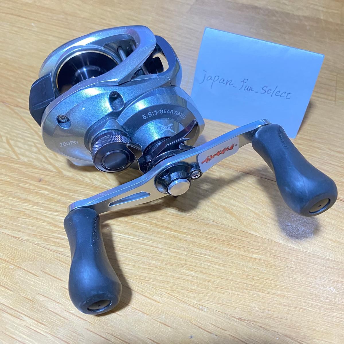 SHIMANO Baitcast Reel 15 CURADO 200PG Right Saltwater Ready Exc+++