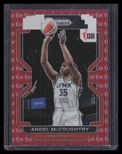 Angel McCoughtry 2022 Panini Prizm WNBA #168 Red #/199