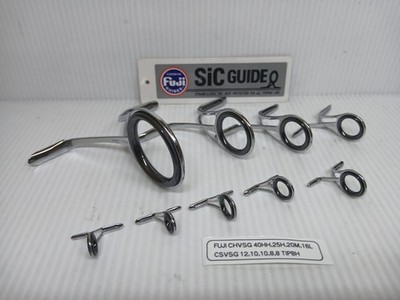 9+1 Fuji Tackle SIC CHVSG CSVSG 9ft-12ft Spinning Fishing Rod Guide Set