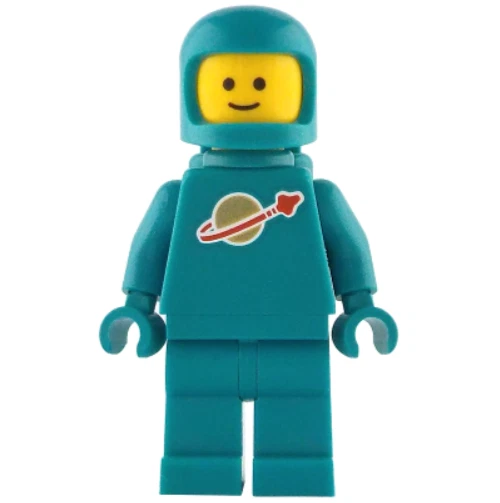 LEGO Ideas Minifigur - idea227 - Türkiser Spaceman - aus 21358 - Bild 1 von 1