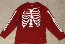Supreme Hanes Bones Thermal Crew 1 Pack Red - Xl