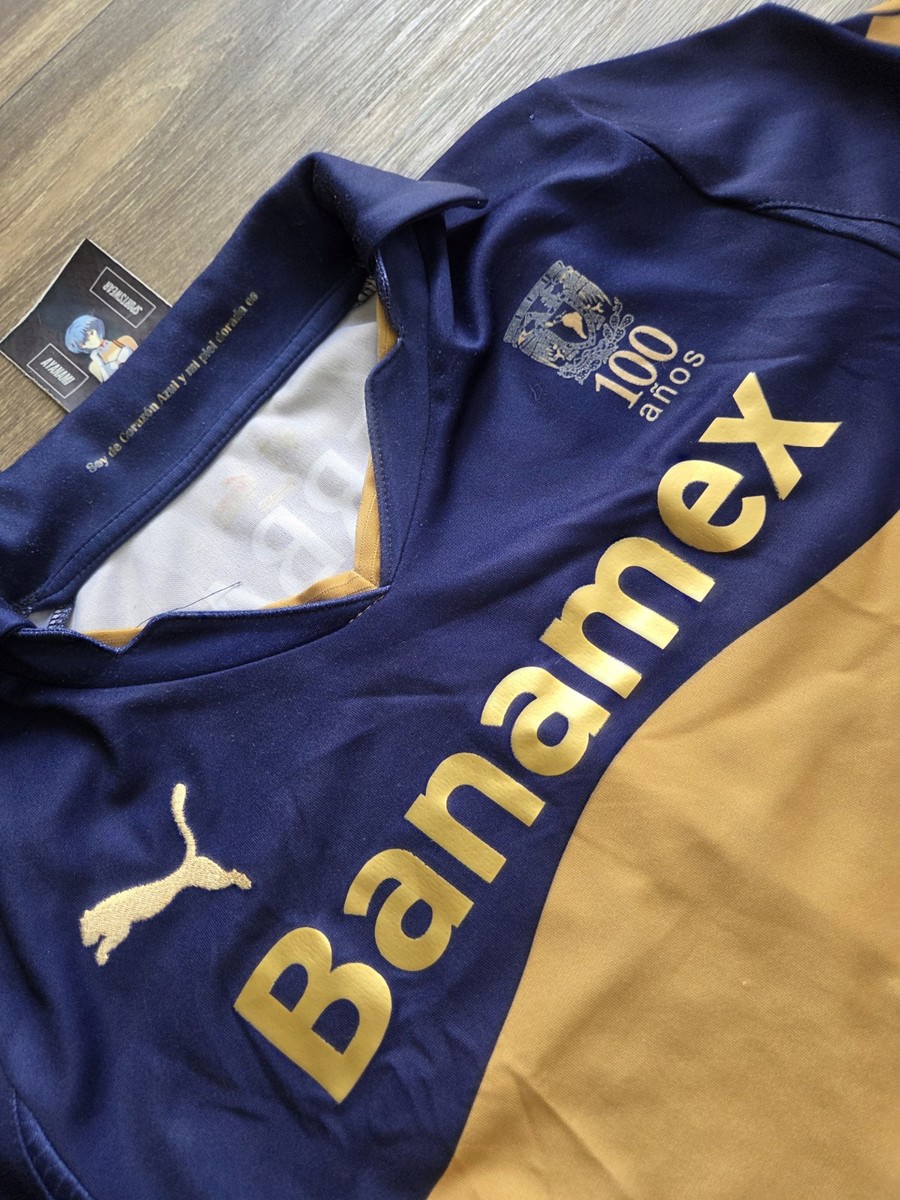 PUMA Pumas UNAM 10/11 Away 100 Years Paco Palencia Futbol Soccer