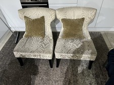 2 Cream Chairs