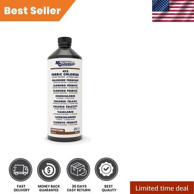 Ferric Chloride 1 Quart - Versatile Copper Etchant for Jewelry Makers & Artists