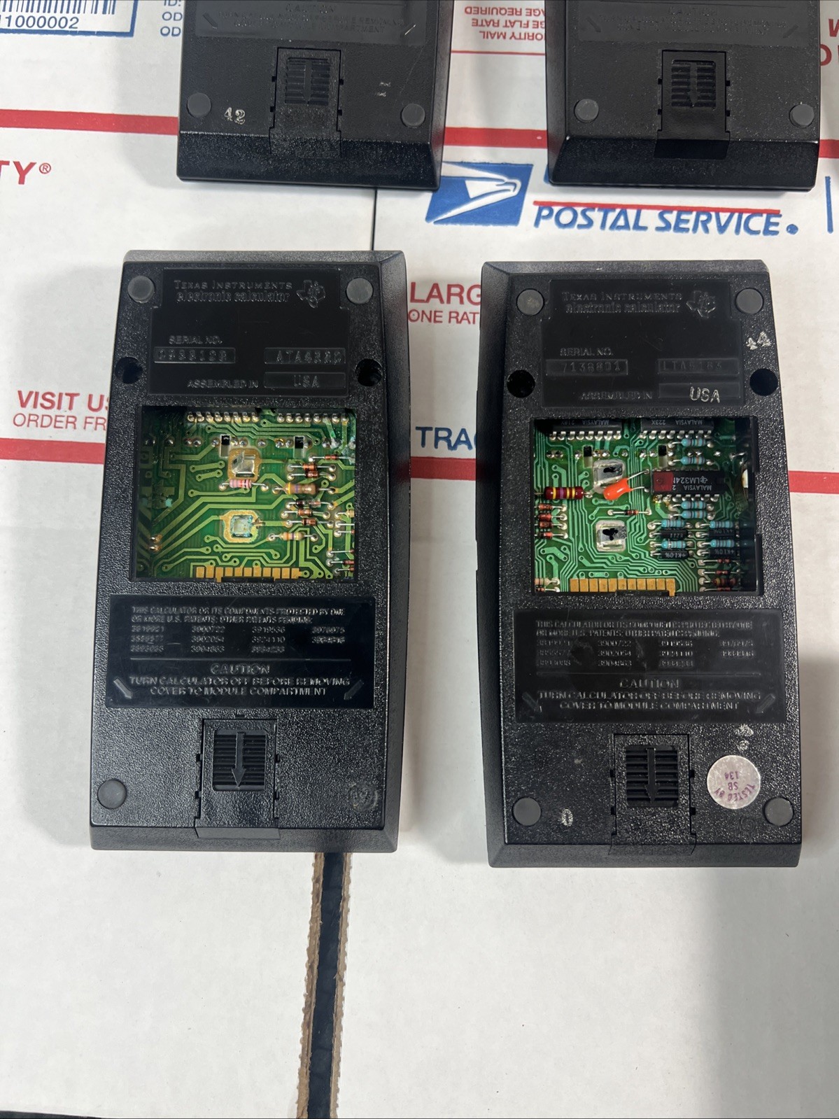 Texas Instruments TI-59 / 58 / 58C  Calculator Lot * AS IS / Repair / READ FULLY