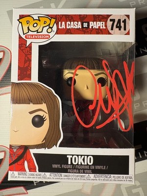 Ursula Corbero Signed Tokio Funko Pop! Autograph ACOA - La Casa De Papel