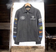 Ariat Rodeo Team Roping LEATHER Jacket World ...