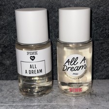 2 Lot Victoria's Secret PINK All A Dream Body Mist 2.5 fl oz