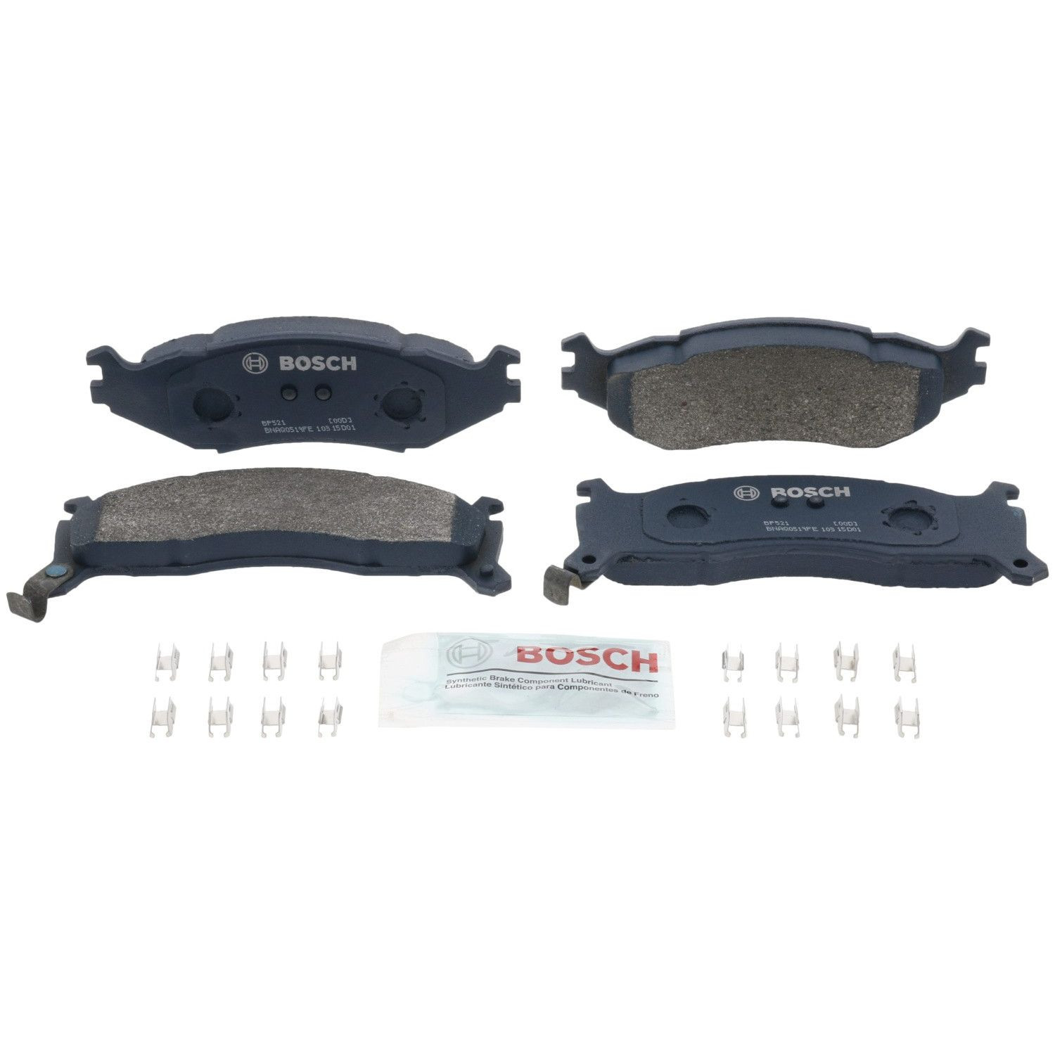 Bosch BP521 Disc Brake Pad Set for 90-95 Chrysler Dodge Plymouth Vehicles