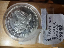 .999 Fine Silver Round 1 Troy Ounve  Bust  Coin