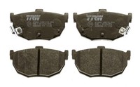 Bremsbelagsatz Hinten FüR KIA Cerato I LD Stufenheck 04-09 2FA1058302