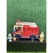 Bluey And Friends Firetruck With Firefighter ...
