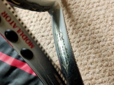 Raquette De Tennis Vintage Dunlop Max Impact Avec Housse - Années 80/90