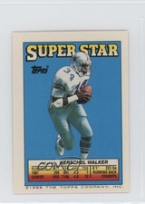 1988 Super Star Sticker Back Cards ( 78 166) Herschel Walker Chuck Long #43 0au4
