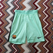 Pantaloncini Nike Uomo FC Barcelona 2016-2017 Vapor Aeroswift Match 3° Verde Taglia S