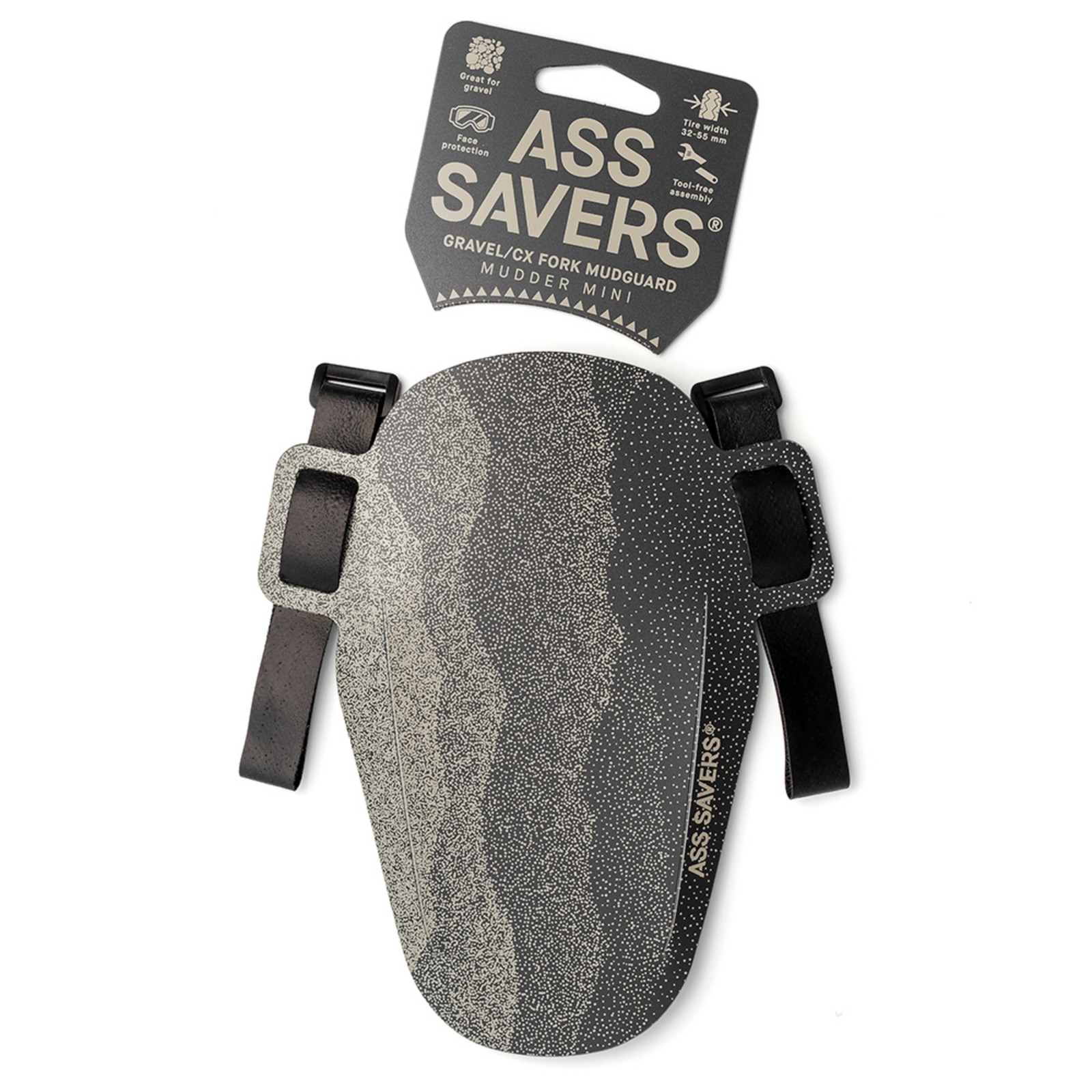 Ass Savers Mudder Mini Front Mudguard - Detour (MTB, Gravel, Universal, CX)