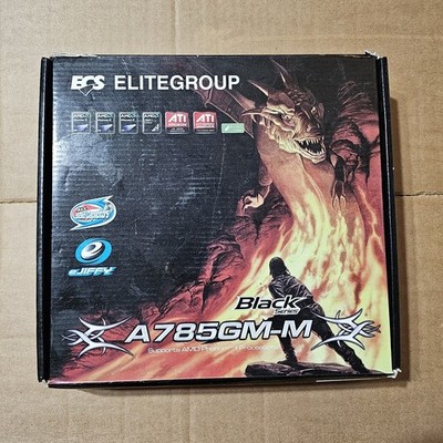 ECS A785GM-M Motherboard Micro ATX AMD785G & SB710 DDR3 8CH HD GIGA LAN HT3.0
