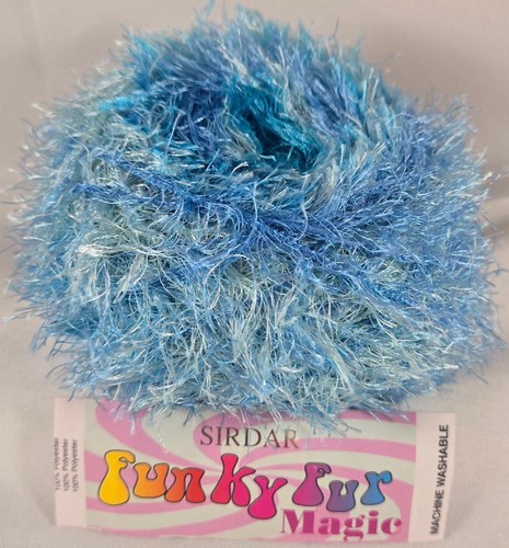 Sirdar Yarn Funky Fur Magic 100% Polyester 98y 50g 1.7oz - Picture 2 of 5