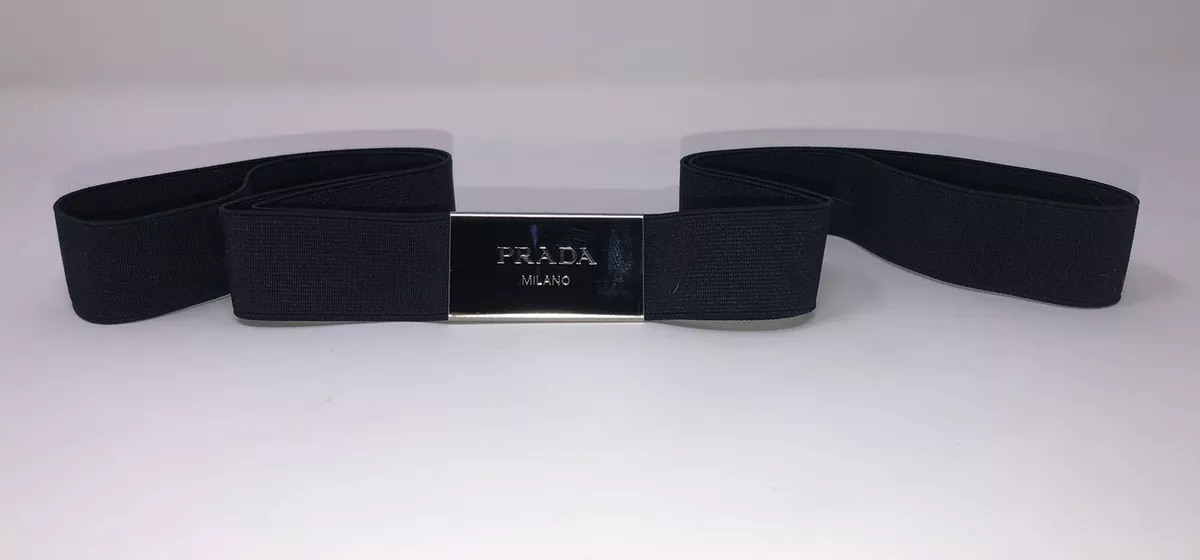 Prada fabric cheap belt