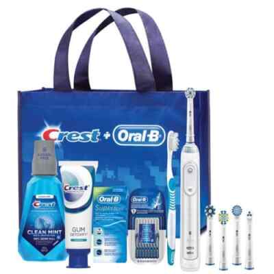 Crest Oral-B Genius Implant Power Toothbrush Bundle 3/Case