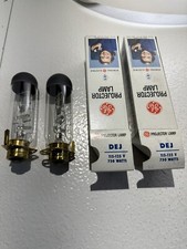 DEJ "2-pack" Projector Lamp projection light Bulb 120 - 125v 750w, G.E. brand
