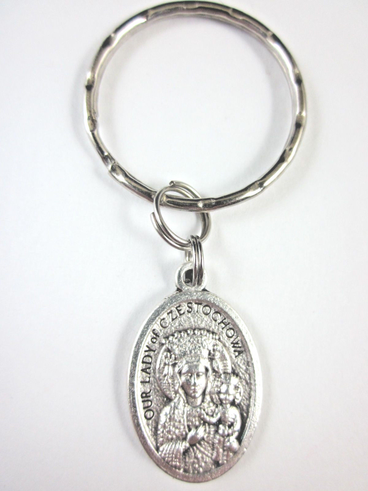 Our Lady of Czestochowa / St John Paul II Medal Key Ring Gift Box ...