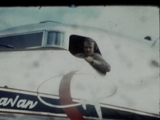8mm Film 1945 Paris Orly Field 1940s Home Movie Air Force Planes Military