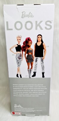 Barbie AA LOOKS DOLLS N° 7 petite red hair 2021 Mattel HCB77 Signature boite NEW